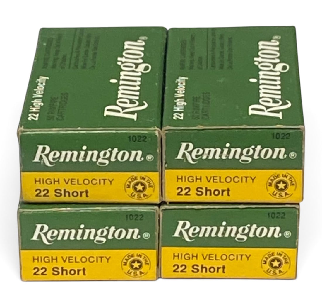 NIB 200rds. of .22 SHORT Remington High Velocity Ammunition: See Photo(s)