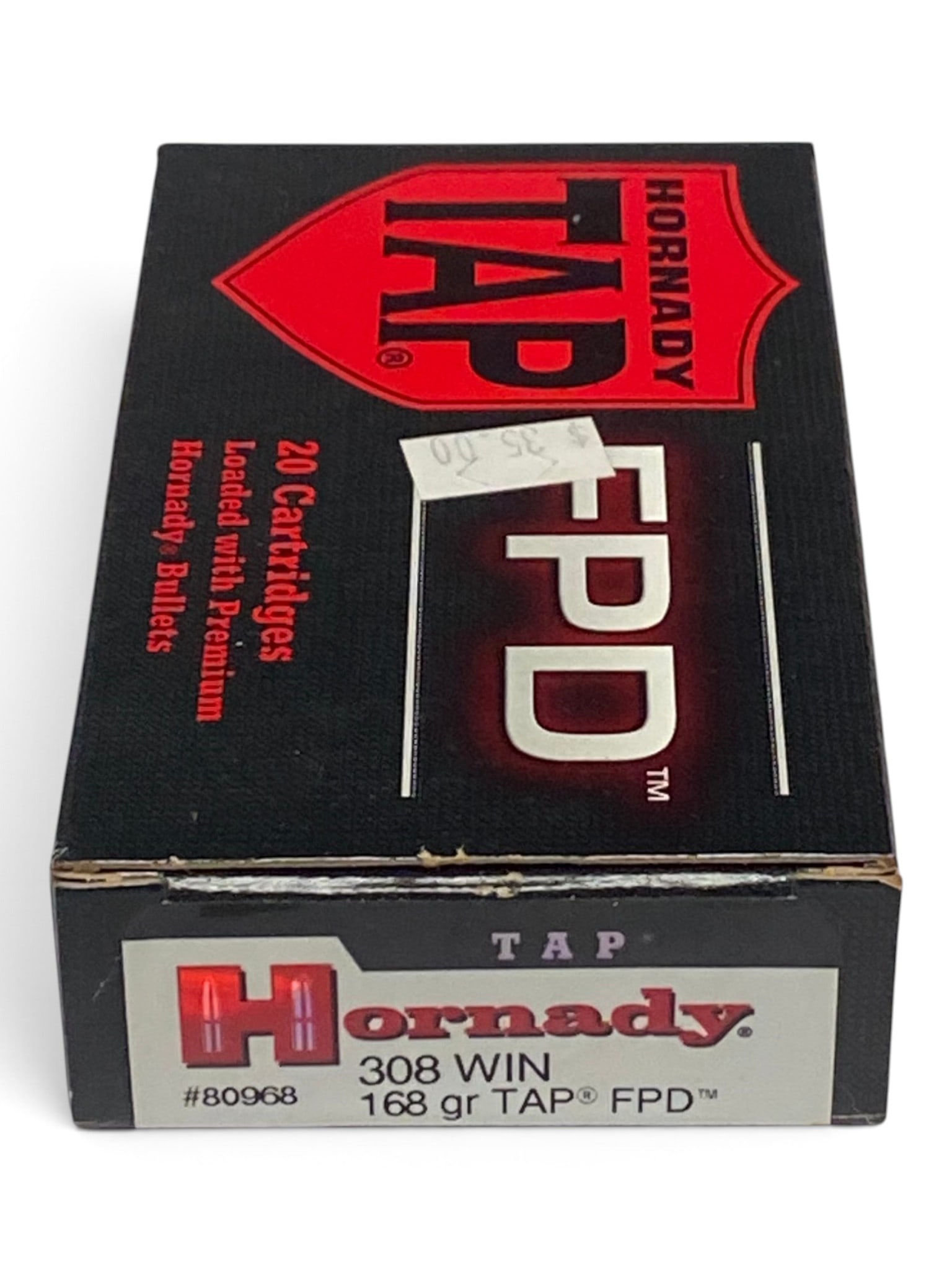 NIB 20rds. of .308 WIN. 168gr. Hornady TAP FPD Ammunition: See Photo(s)
