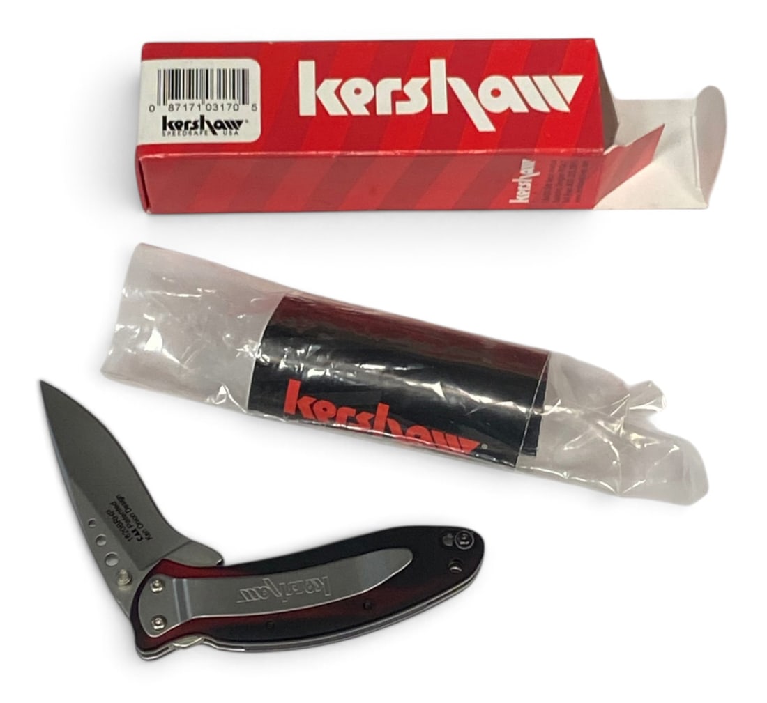NIB Kershaw HiPoint Firearms 1620BRHP Pocket Knife with Paperwork: See Photo(s)