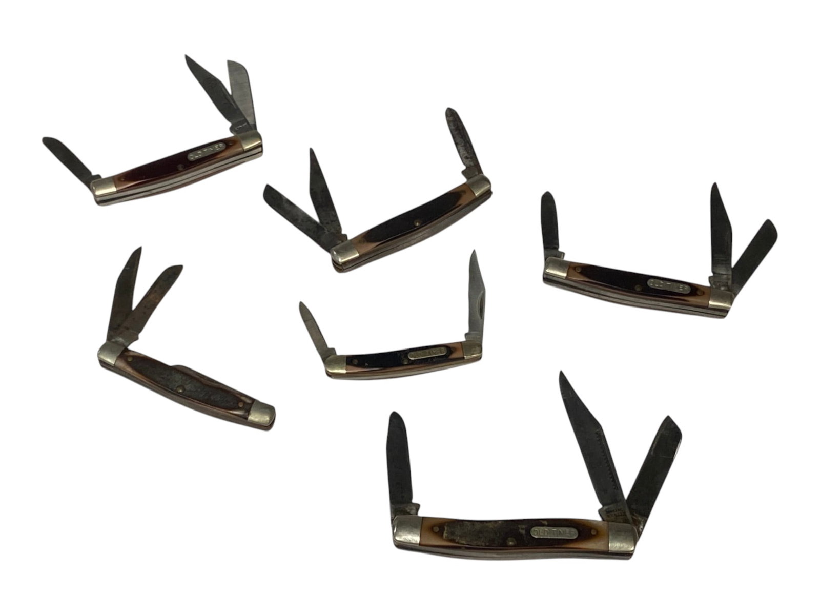 (6) Schrade Old Timer Pocket Knives: See Photo(s)