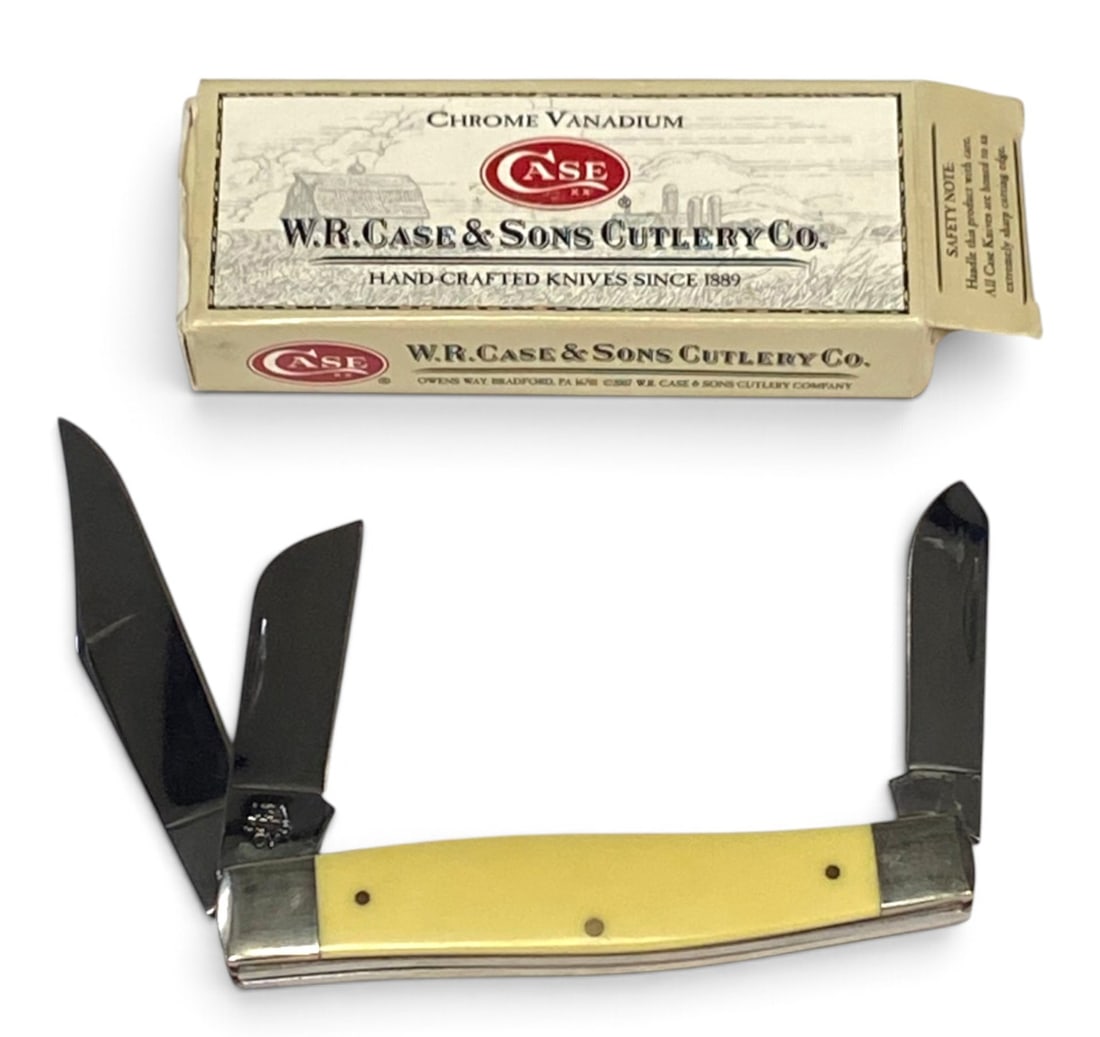 Case XX Chrome Vanadium 3375 CV Pocket Knife with Non-Matching Box: See Photo(s)