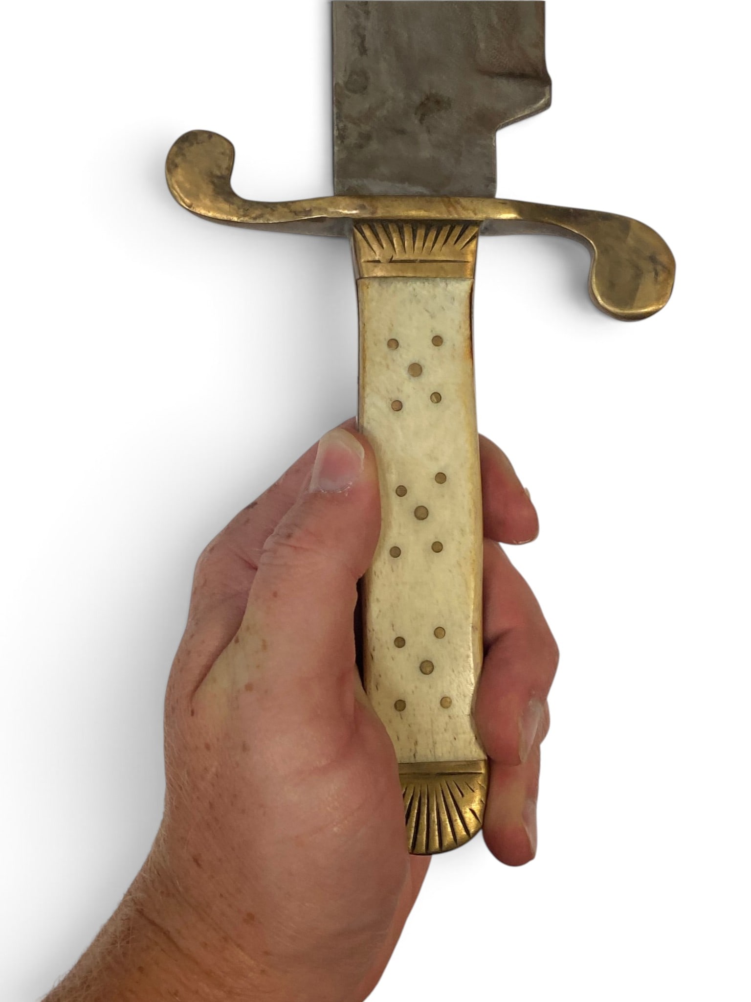 1862 Fixed Blade Knife with Scabbard - 5