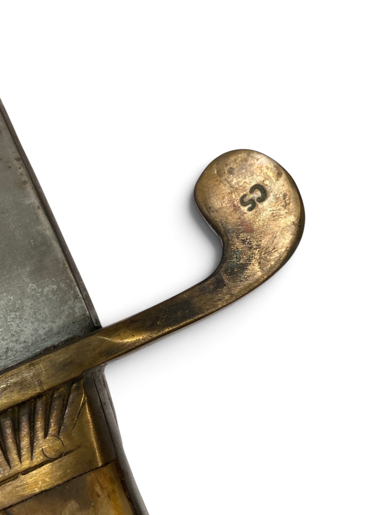 1862 Fixed Blade Knife with Scabbard - 6