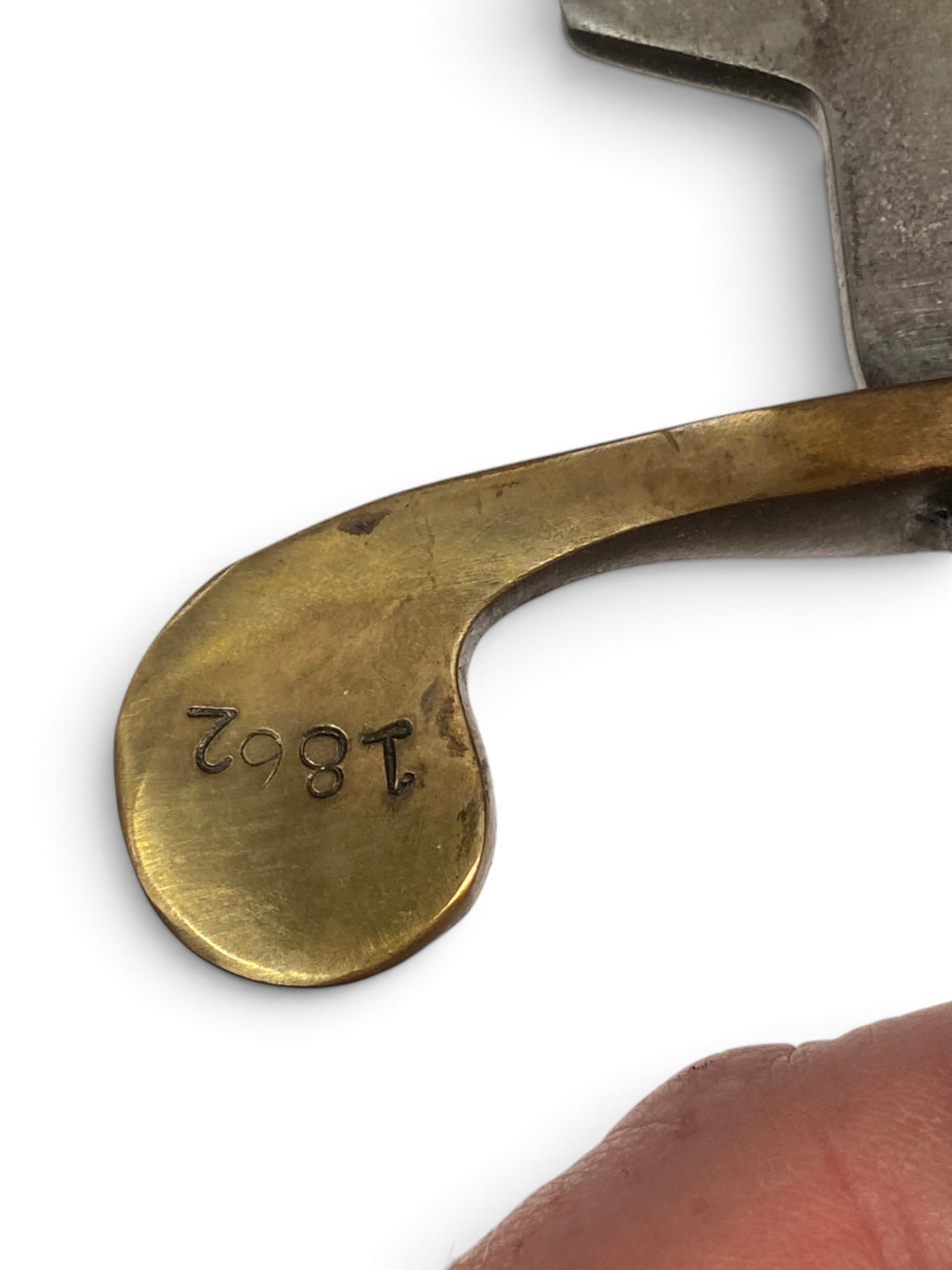 1862 Fixed Blade Knife with Scabbard - 7