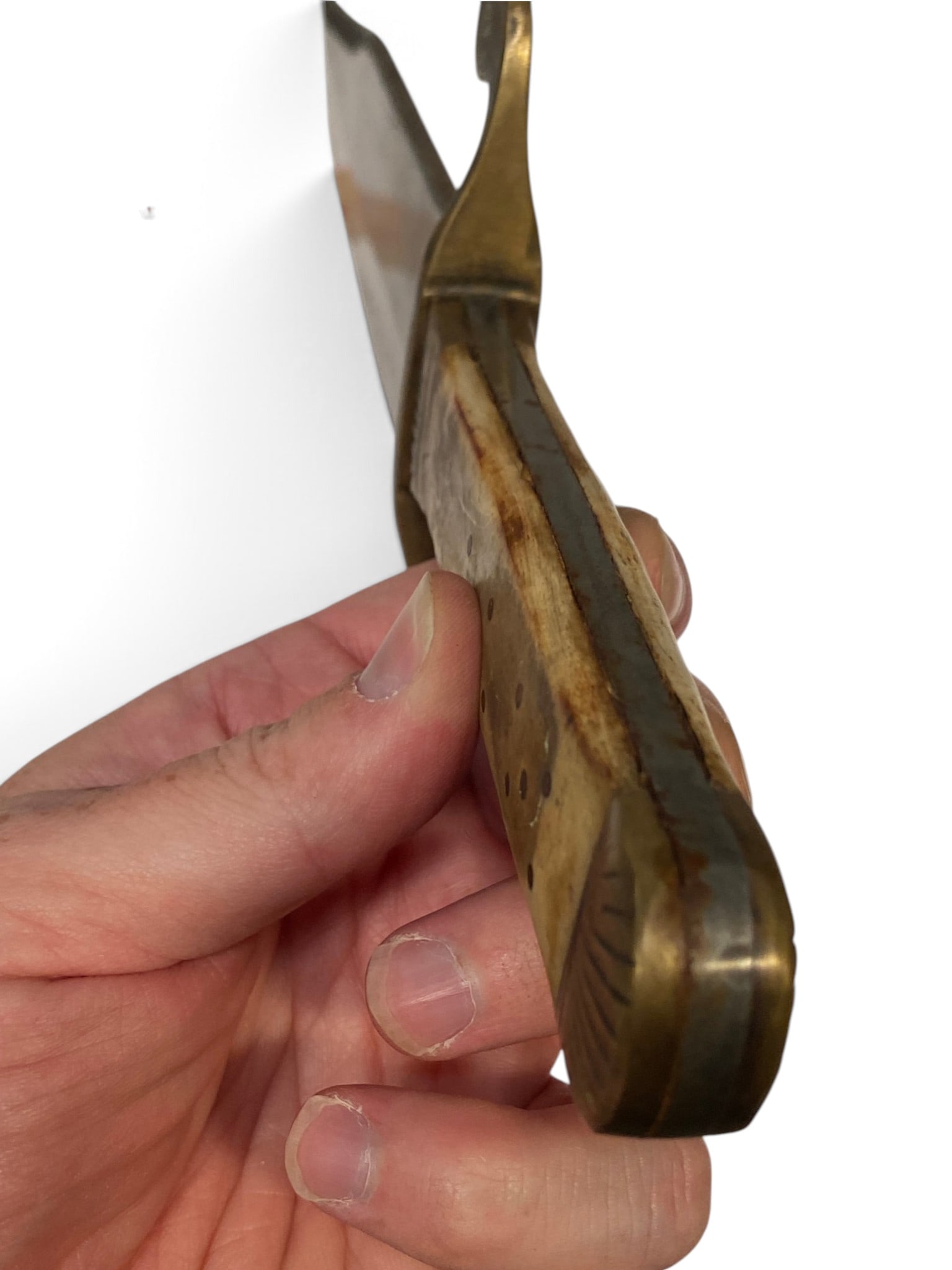 1862 Fixed Blade Knife with Scabbard - 8