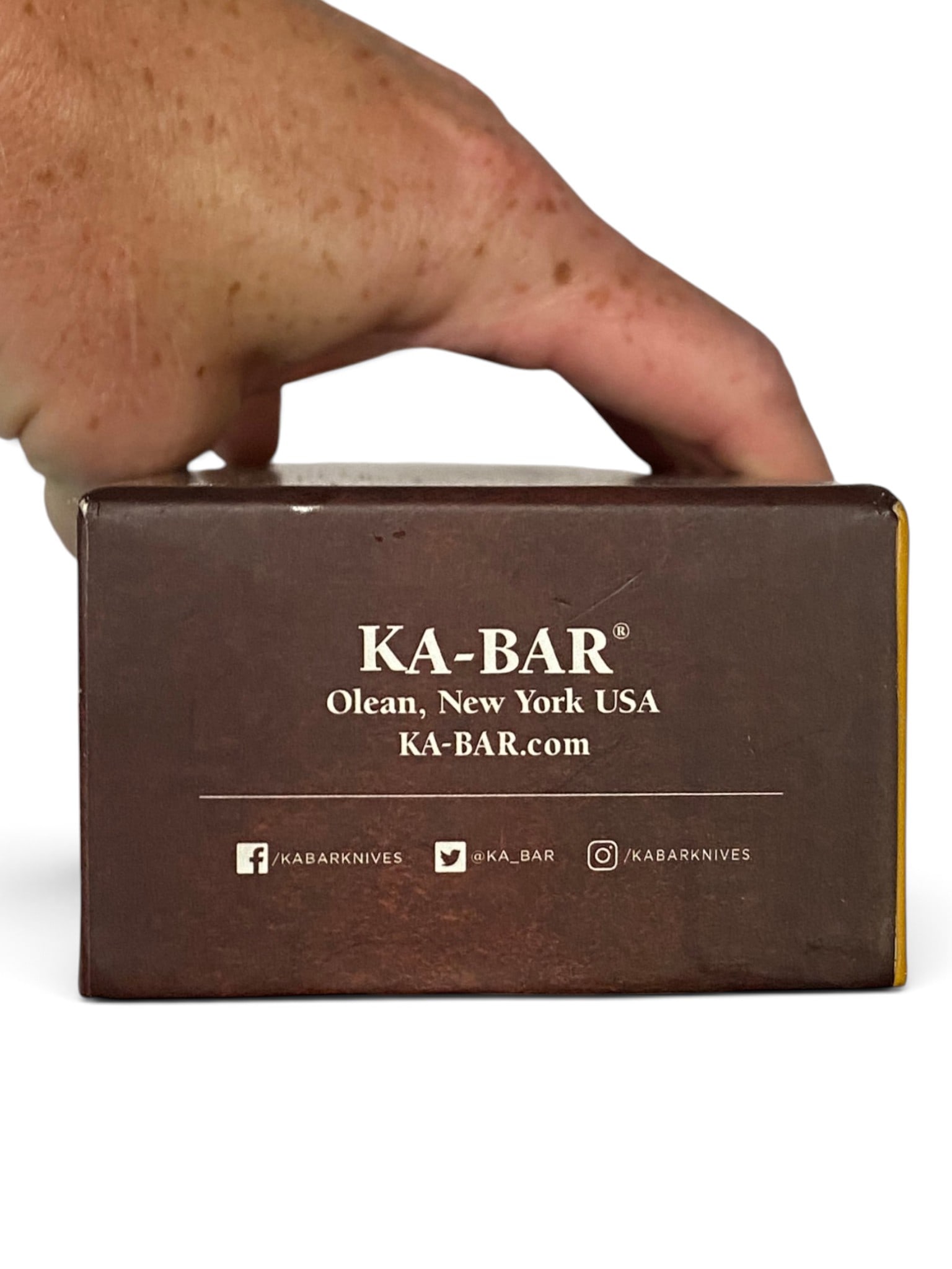 KA-BAR Fixed Blade Knife with Sheath in Box - 4