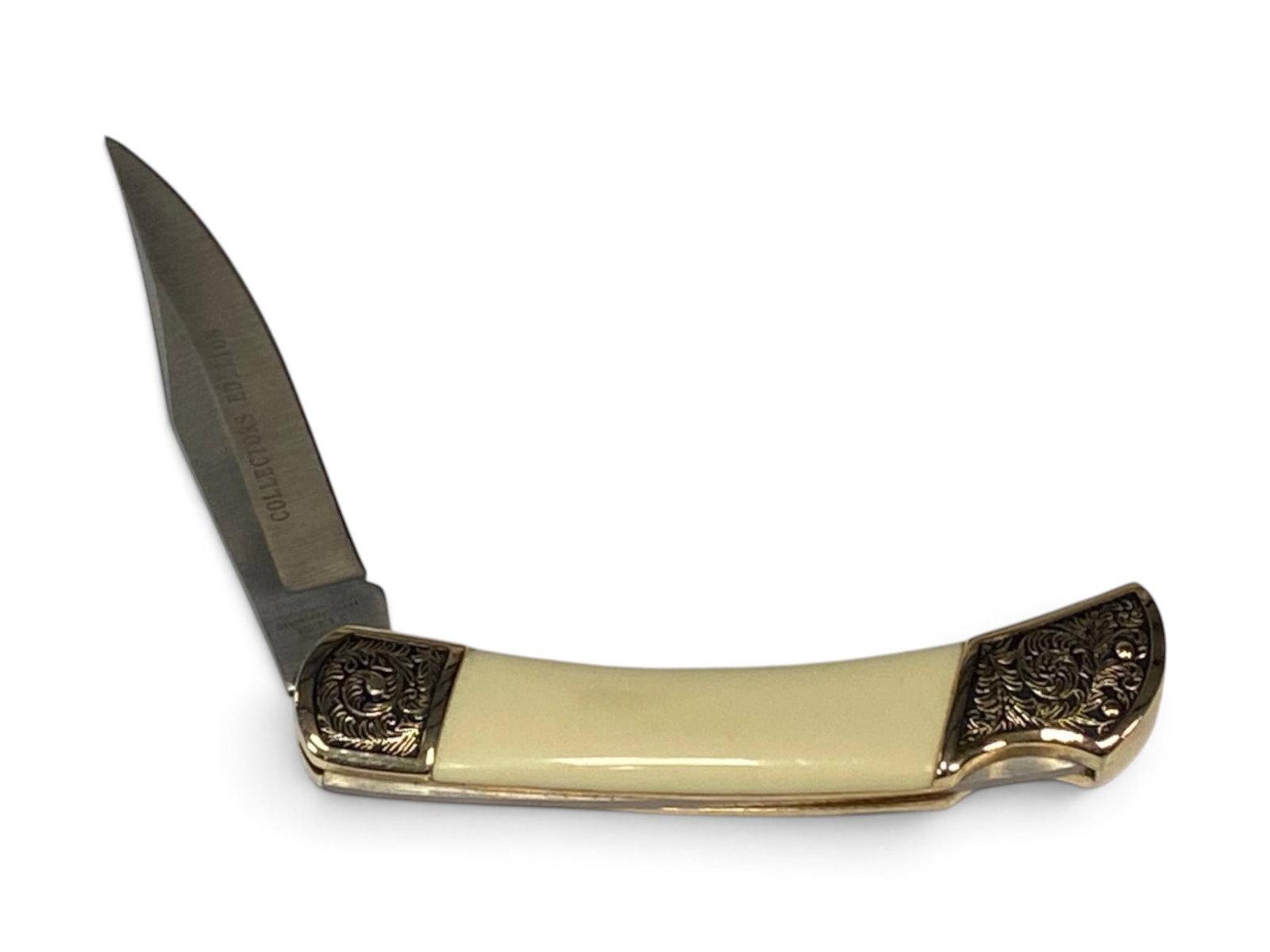 Collectors Edition Stainless Steel 420 P.R.C. Falkner Strength Pocket Knife - 2