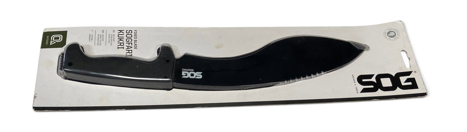 NIB Sogfari Kukri Fixed Blade Knife: See Photo(s)