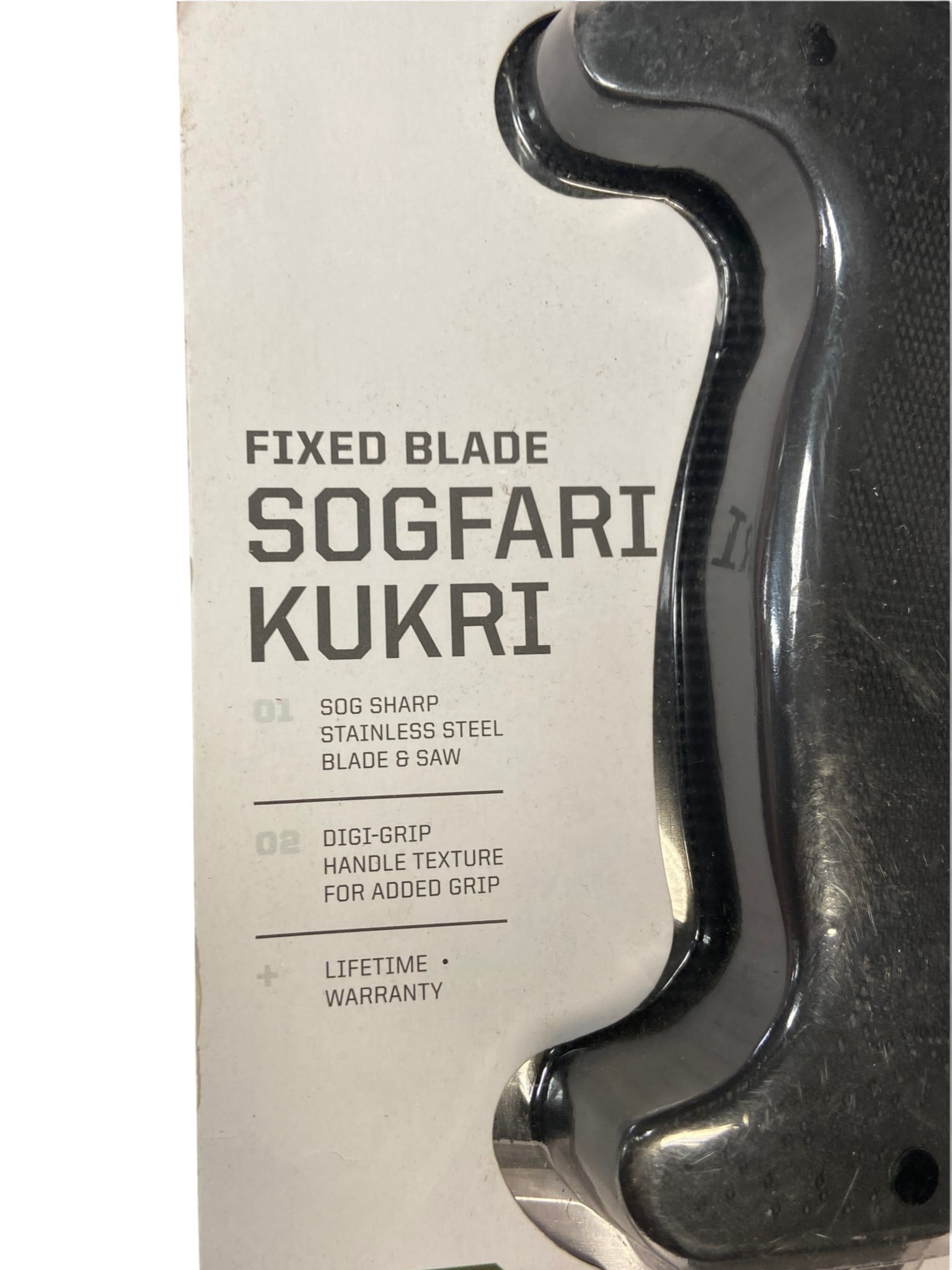 NIB Sogfari Kukri Fixed Blade Knife - 4