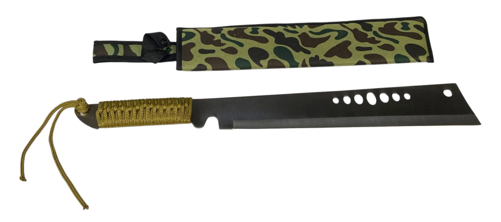 Stainless Steel Machete with Sheath: See Photo(s)