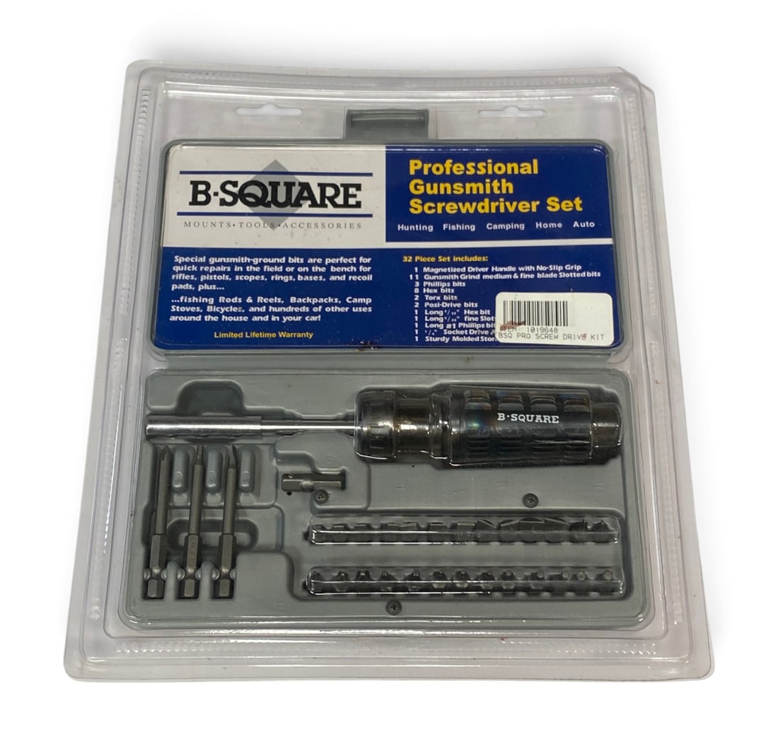NIB B-Square Professional Gunsmith Screwdriver Set: See Photo(s)