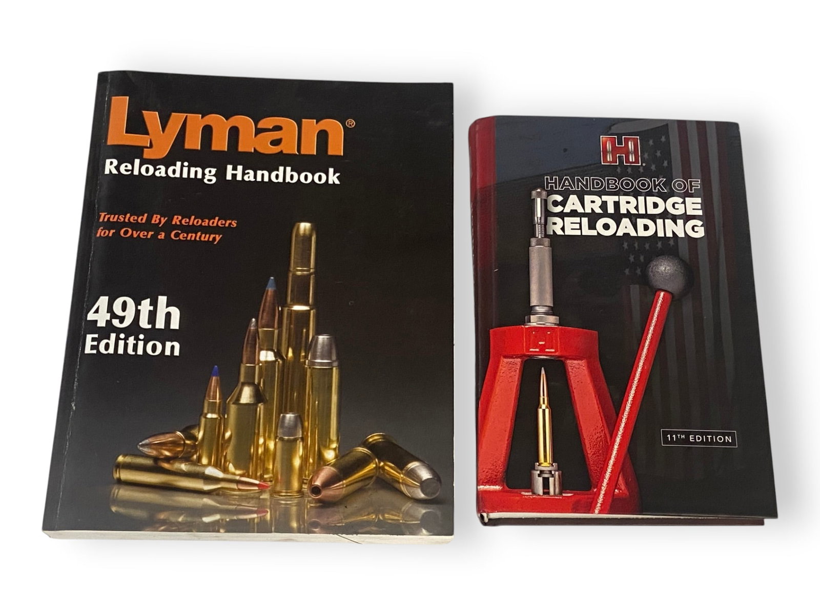(2) Reloading Handbooks - Hornady 11th Edition & Lyman 49th Edition: See Photo(s)