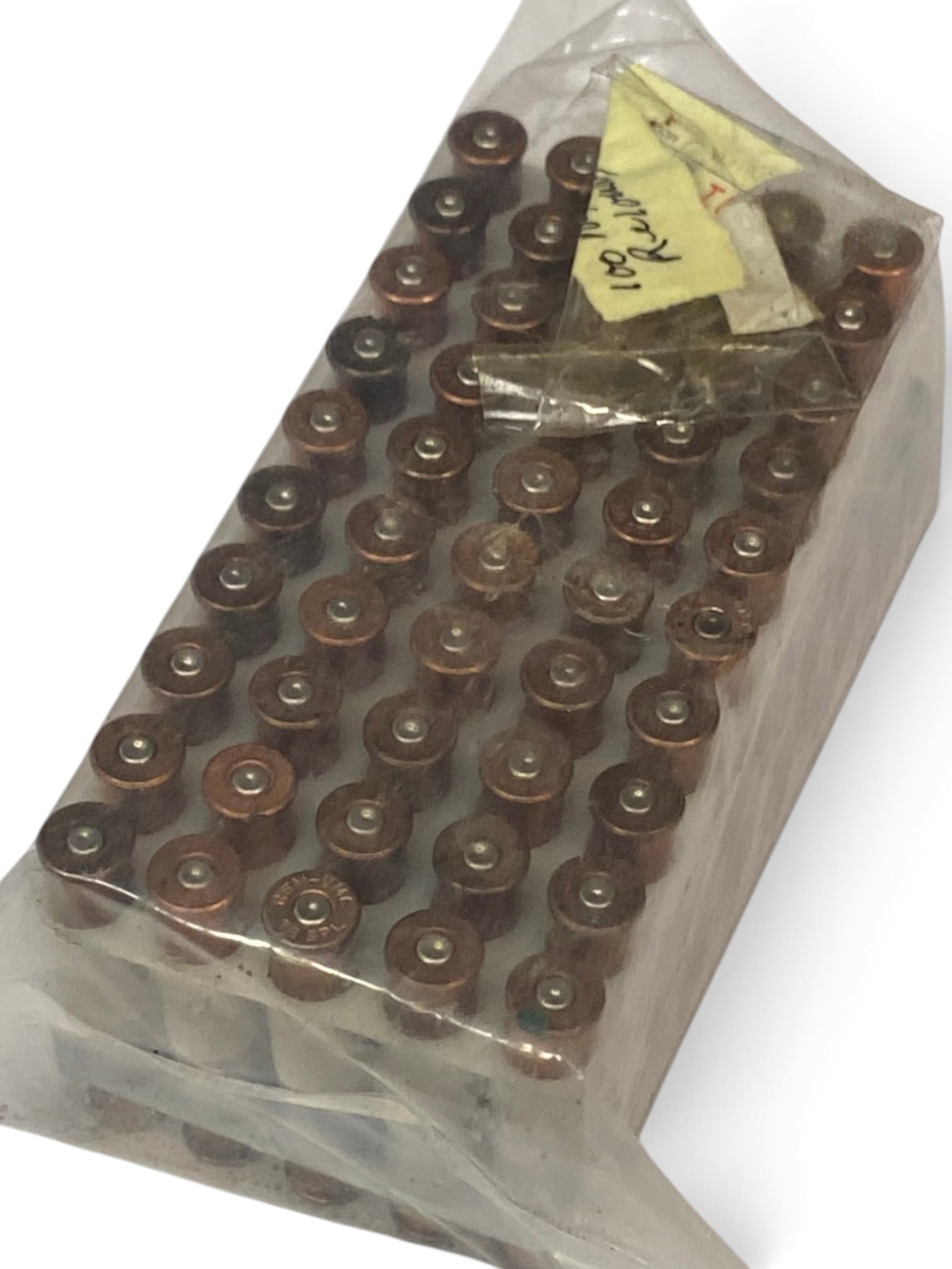 100rds. of Vintage .38 SPECIAL Shot Copper Washed Cases for Reloading: Vintage Copper Washed or Coated Cases. They have REM-UMC, R-P and Western Headstamps for the most part.