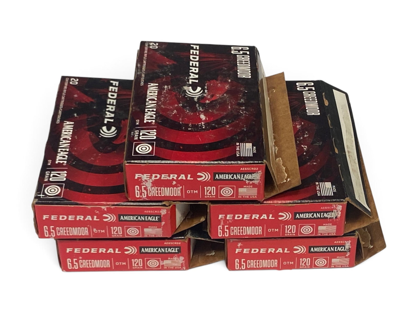 100rds. of 6.5 CREEDMOOR Factory Federal Shot Brass for Reloading (1 of 2)