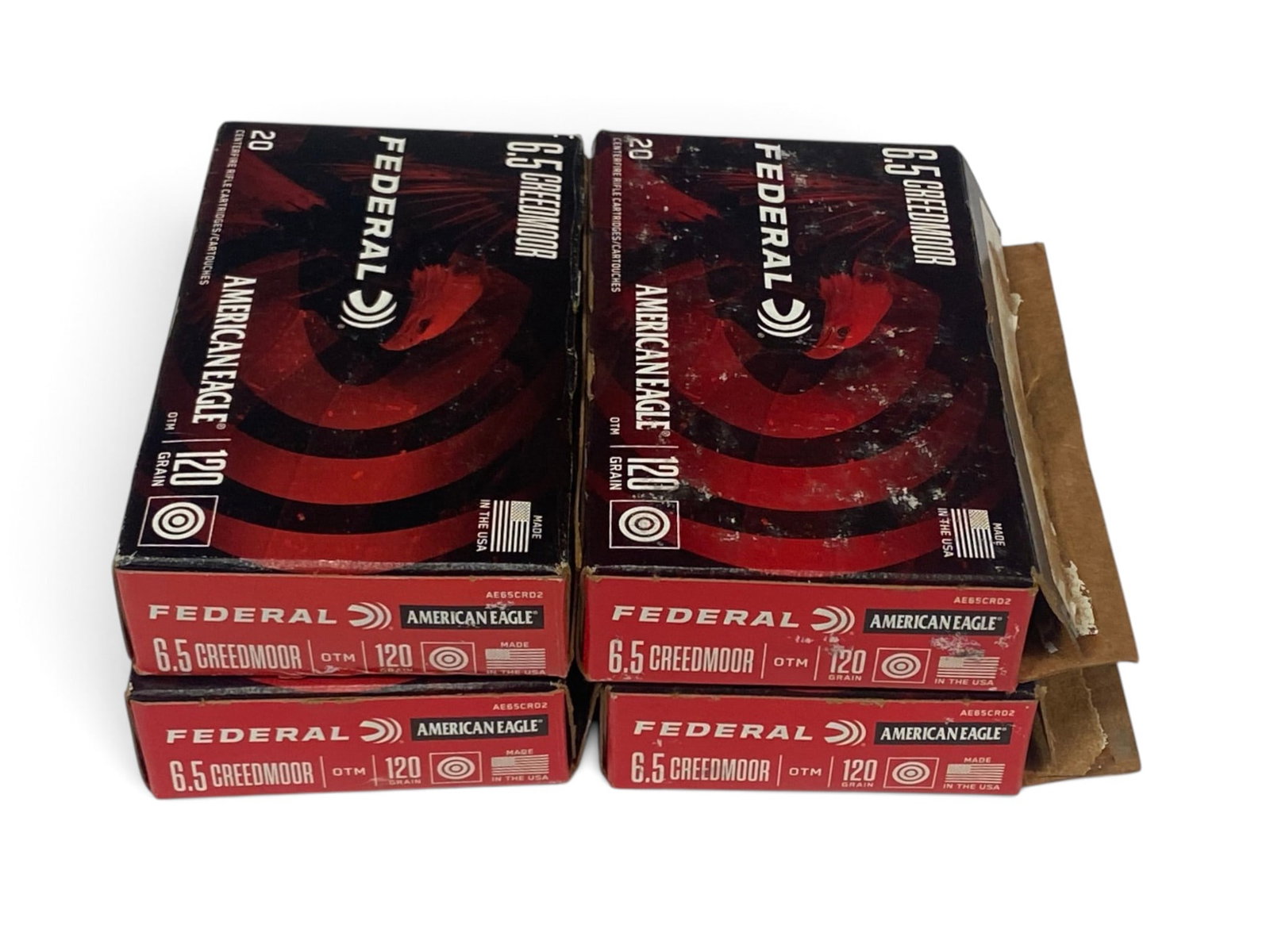 80rds. of 6.5 CREEDMOOR Factory Federal Shot Brass for Reloading (1 of 2)
