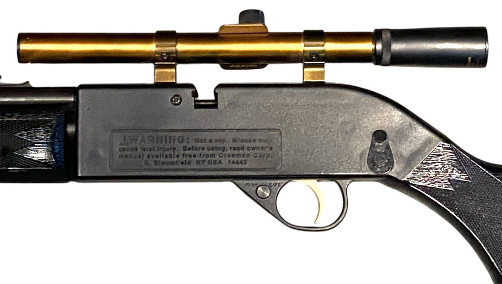 Crosman 66 Powermaster .177 CAL (4.5mm) BB Gun with Scope and BBs - 3