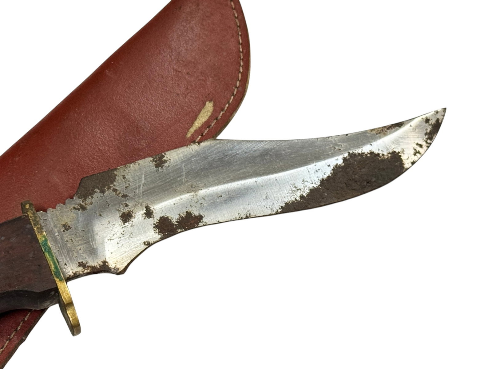 (2) Knives with Leather Sheathes - 3