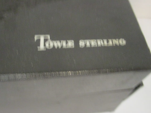 Vintage Boxed Set of 6 Towle Weighted Sterling Silver Pedestal Cordial Cups - 6