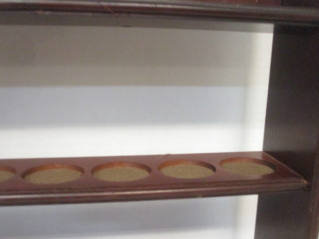 Vintage Lenox "Spice Garden" 24-Jar Wood Rack - 4