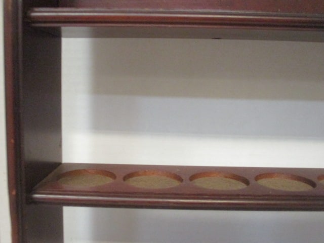 Vintage Lenox "Spice Garden" 24-Jar Wood Rack - 5