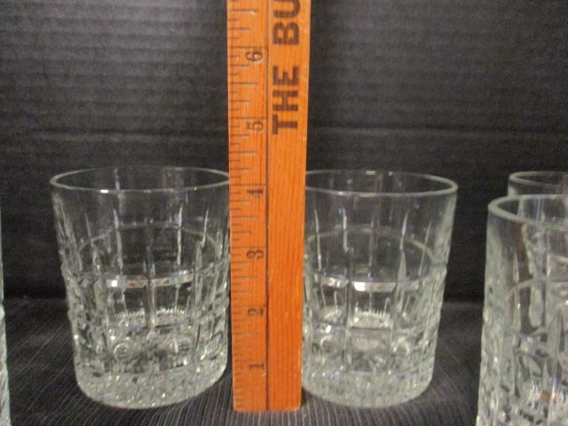 Set of 6 Williams-Sonoma "Fitzgerald" Double Old Fashioned Glasses - 7