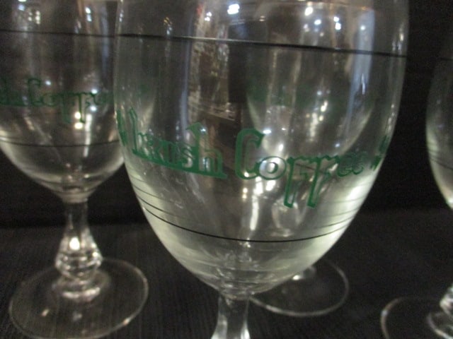 Vintage Set of 6 Cristal D'Arques-Durand "Irish Coffee" Stem Glasses - 4