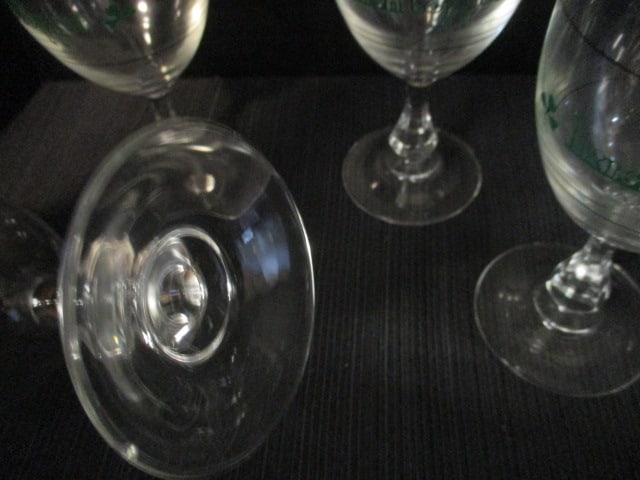Vintage Set of 6 Cristal D'Arques-Durand "Irish Coffee" Stem Glasses - 6