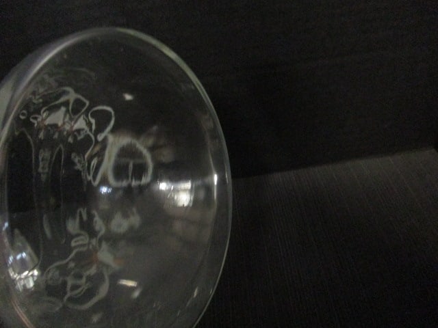 Vintage "50th Anniversary" Bell Glass Candy Jar - 5