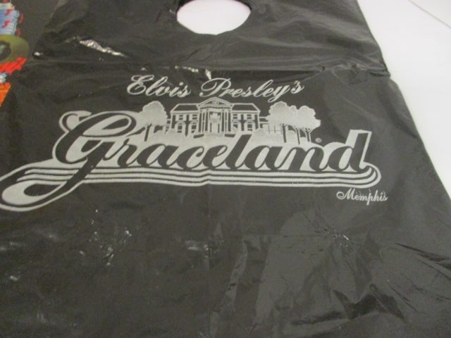Vintage Elvis Lot - Driver's License, Graceland Bag, Sun Records, Bag, and - 4