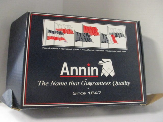 Annin Tough Tex Color Fast Cloth USA Flag in Box, Flag Factory 3' x 5' USA Flag - 5