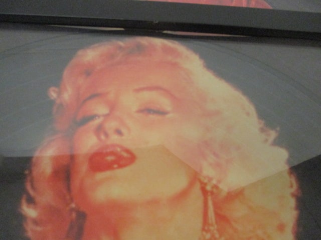 4 Framed UASP Liberty Risque "Marilyn Monroe" 2-Sided Record Artwork - 5