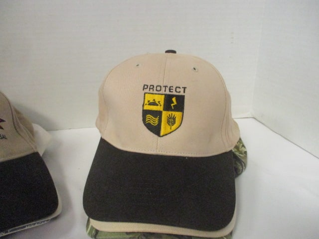 Grouping of 8 Men's Ballcaps - NRA, Haz-Mat, Construction, Citadel, etc. - 4