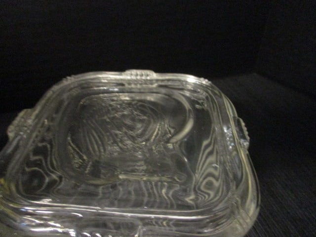 Vintage Pyrex Yellow Small Refrigerator Box and Clear Square Refrigerator Box - 2