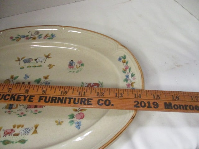 Pieces of Vintage International Tableworks "Heartland Village" Stoneware - 16