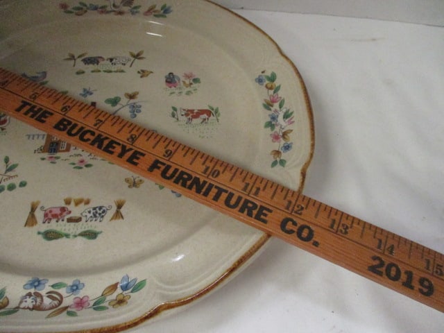Pieces of Vintage International Tableworks "Heartland Village" Stoneware - 17