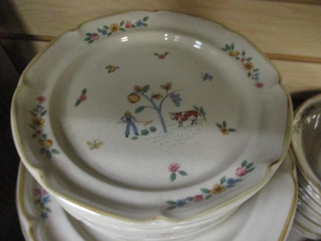 Pieces of Vintage International Tableworks "Heartland Village" Stoneware - 2