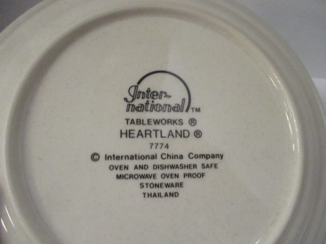 Pieces of Vintage International Tableworks "Heartland Village" Stoneware - 7