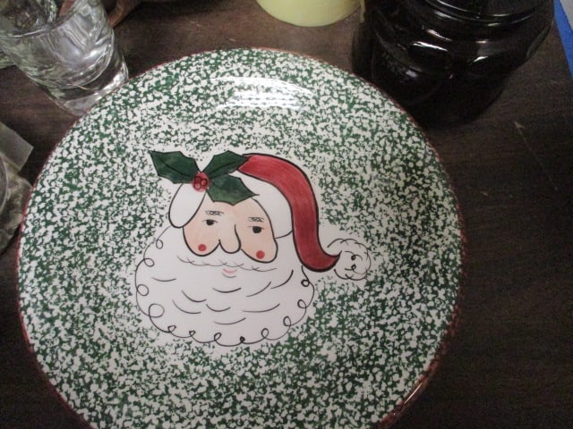 Table Lot - Glasses, Plates, Christmas, Cups, Mixing Bowl, Candles, Vases, etc. - 3