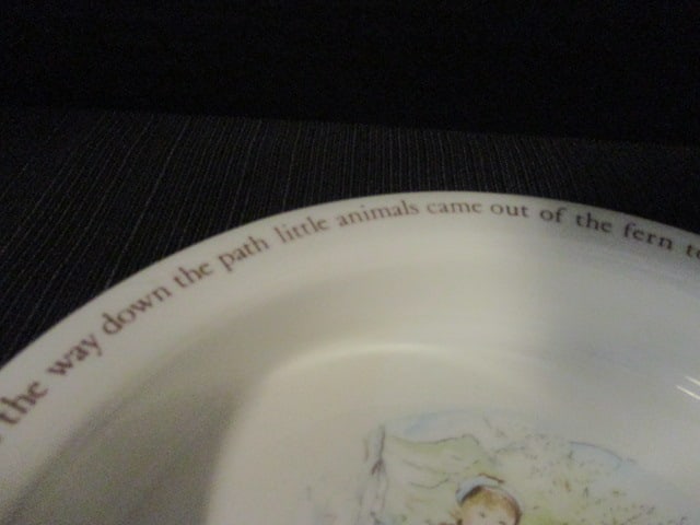 Wedgwood Beatrix Potter "Mrs. Tiggy-Winkle" Bowl - 3