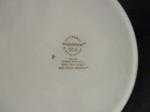 Wedgwood Beatrix Potter "Mrs. Tiggy-Winkle" Bowl - 5