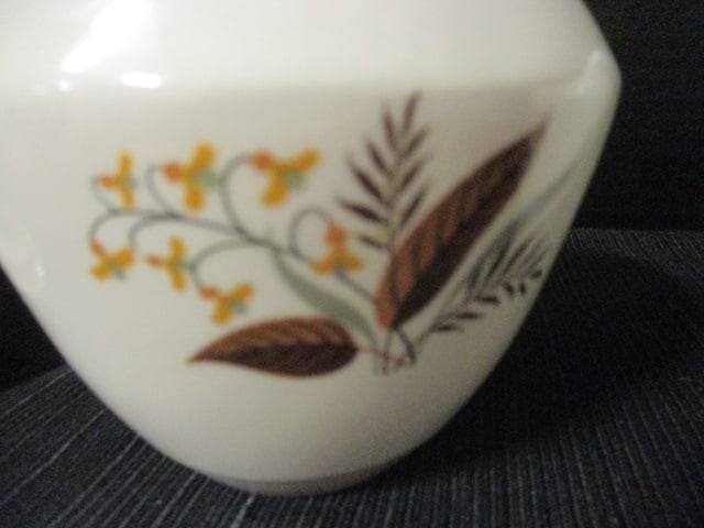 Mid Century Modern Cunningham & Pickett "Vogue" Sugar and Creamer Set - 5