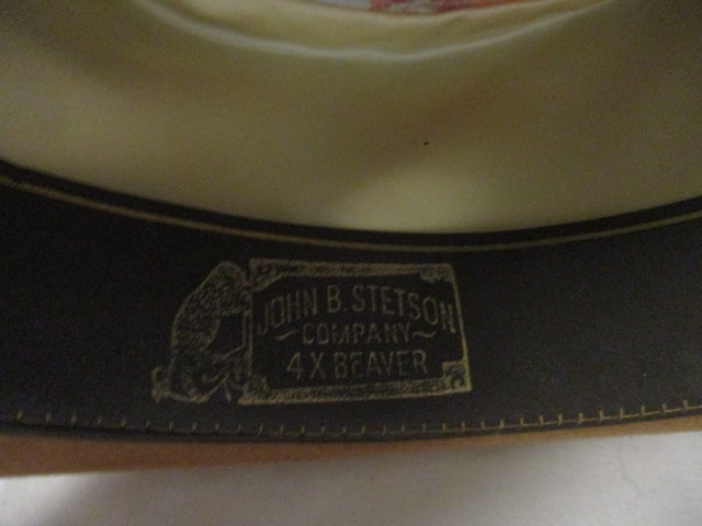 Vintage Stetson 4X Beaver Hat - 5