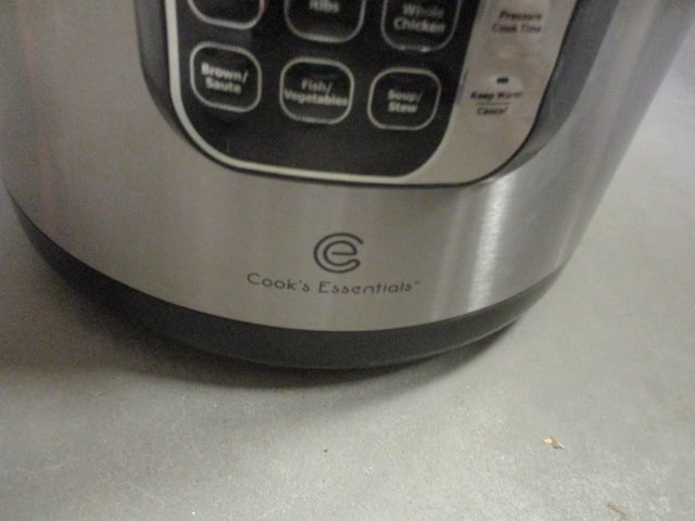 Cook's Essentials Electric Pressure Cooker - 2