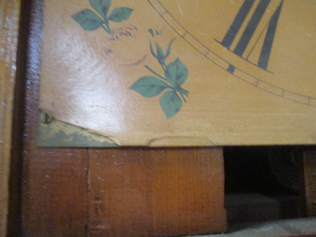 Antique 1915 Ithaca Grandfather Clock - 5