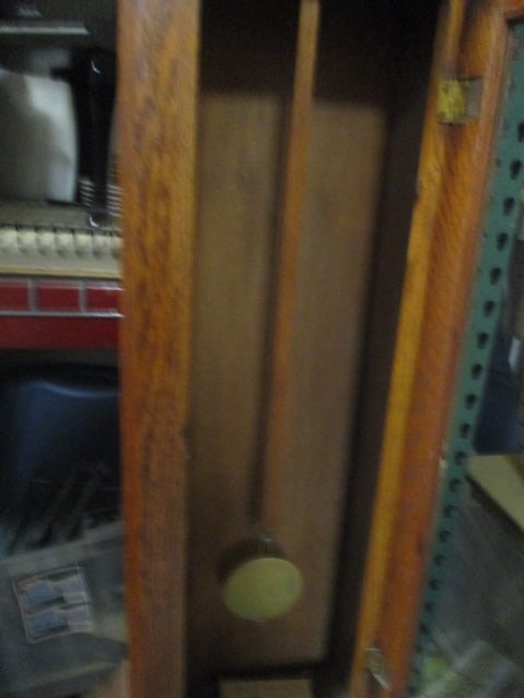 Antique 1915 Ithaca Grandfather Clock - 9