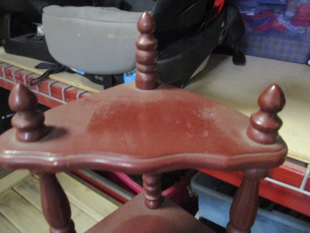 Vintage 5-Tier Corner Shelf - 2