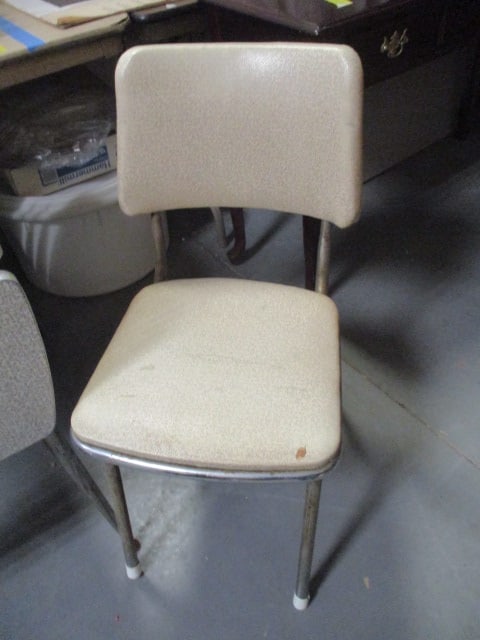 Retro Drop-Leaf Dinette Table and Chairs Set - 7