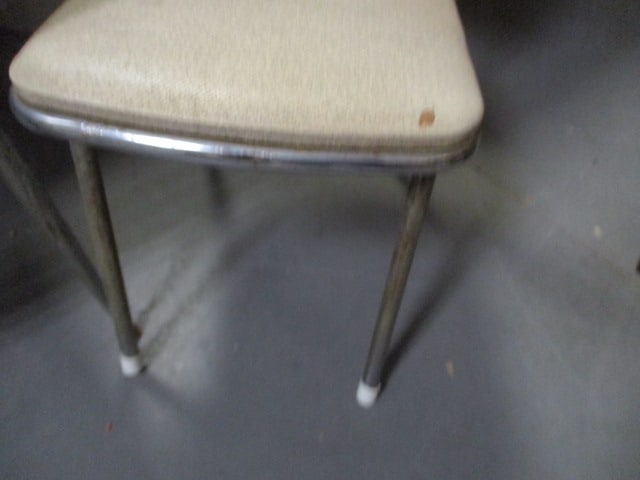 Retro Drop-Leaf Dinette Table and Chairs Set - 9