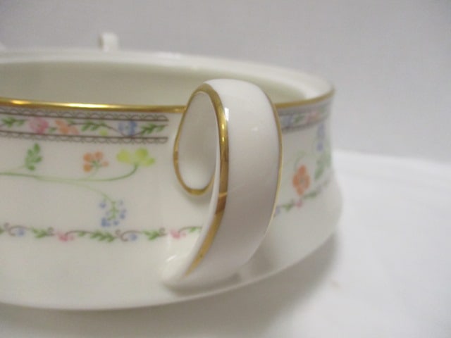 Vintage Noritake "Finale" Ivory China Covered Casserole Dish - 6