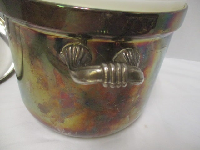 Vintage International Silver Co. Silverplated Ice Bucket - 6
